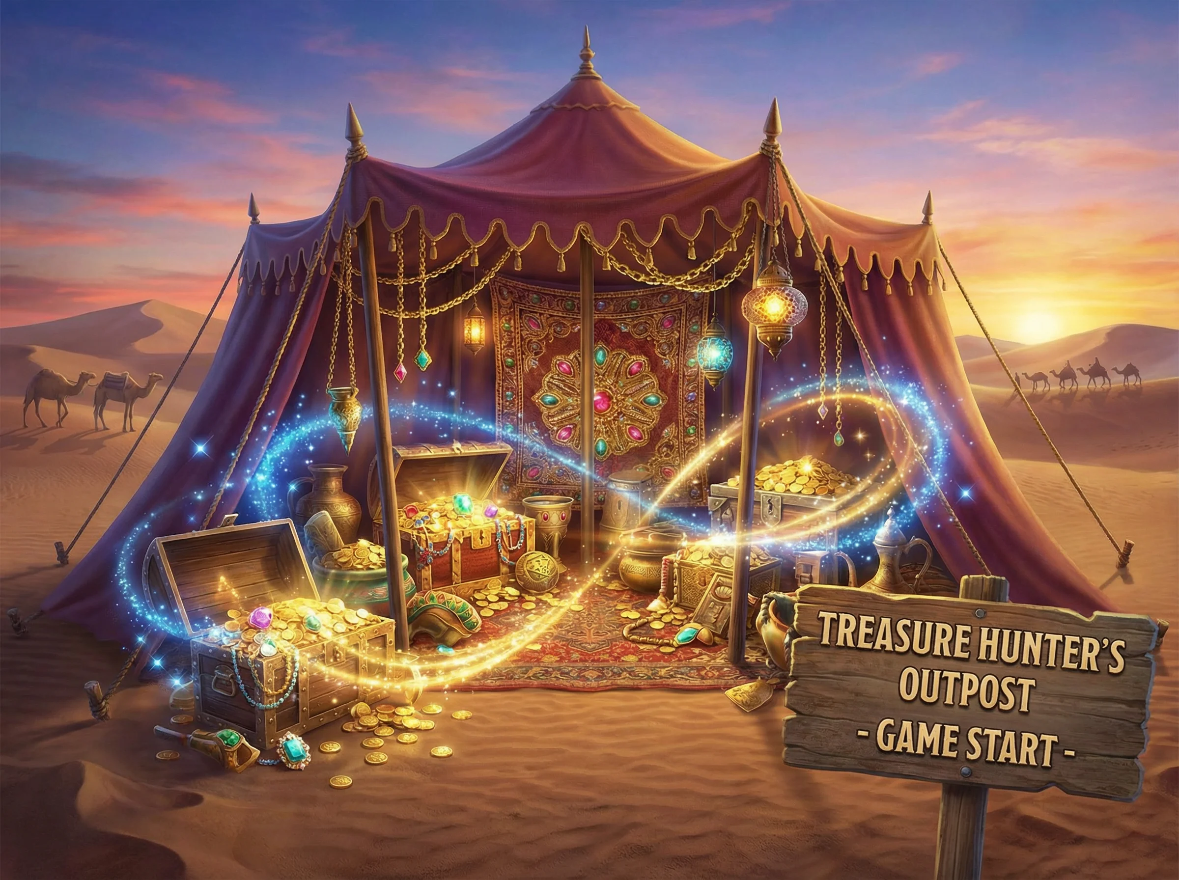 pg电子连环夺宝无尽宝藏游戏帐篷金币宝石